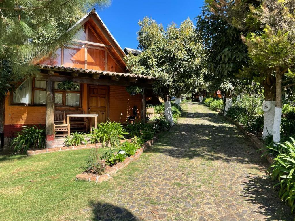 La Huerta Villa Mazamitla Bagian luar foto
