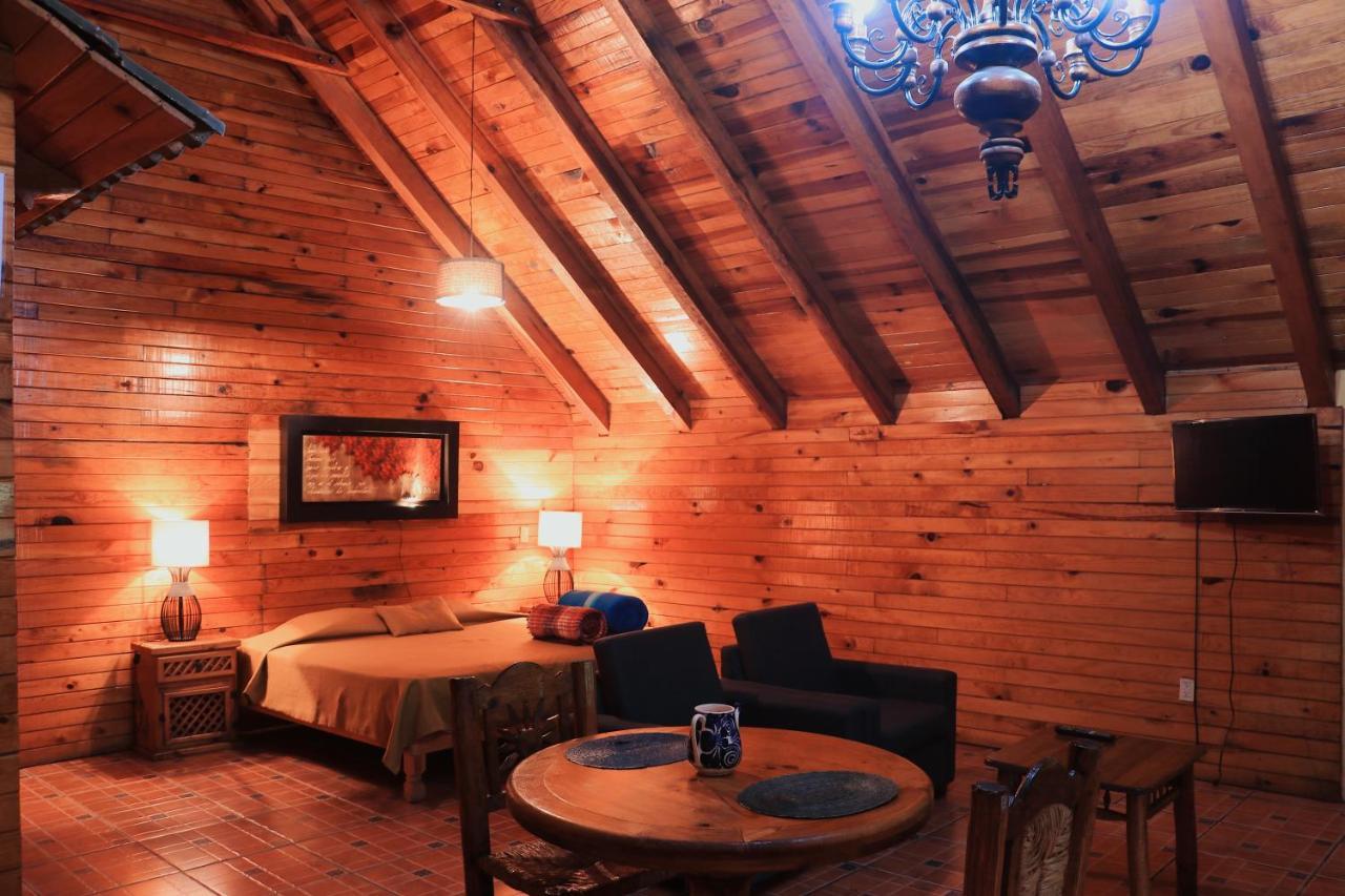La Huerta Villa Mazamitla Bagian luar foto